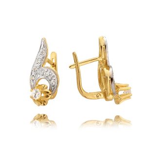 Kolczyki wzór N151K - obrazek 1