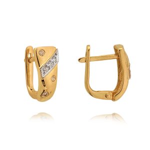 Komplet Pierścionek, Kolczyki N106 kpl - obrazek 2