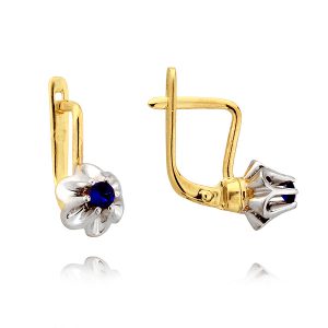 Komplet Pierścionek, Kolczyki N118 kpl - obrazek 2