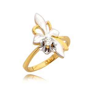 Komplet Pierścionek, Kolczyki N123 kpl - obrazek 1