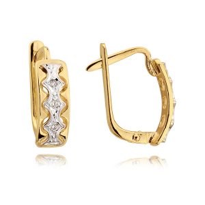 Kolczyki wzór N12K - obrazek 1