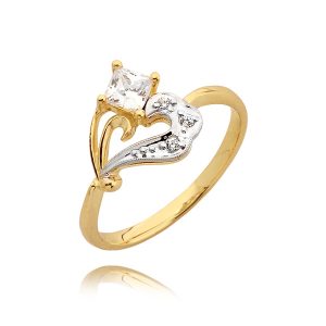 Komplet Pierścionek, Kolczyki N130 kpl - obrazek 1