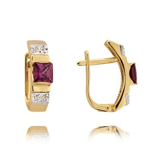 Komplet Pierścionek, Kolczyki N131 kpl - obrazek 2