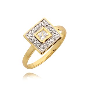 Komplet Pierścionek, Kolczyki N132 kpl - obrazek 1