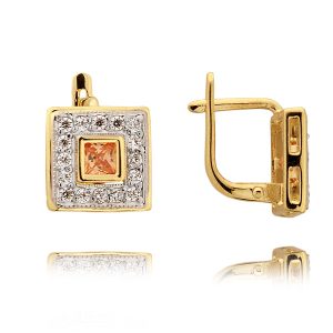 Komplet Pierścionek, Kolczyki N132 kpl - obrazek 2