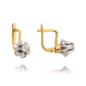 Komplet Pierścionek, Kolczyki N141 kpl - obrazek 2