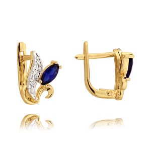 Kolczyki wzór N145K - obrazek 1