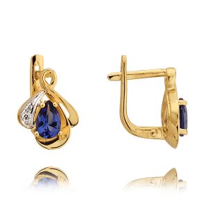 Kolczyki wzór N149K - obrazek 1