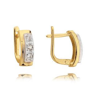 Kolczyki wzór N154K - obrazek 1