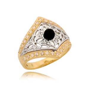 Komplet Pierścionek, Kolczyki N180 kpl - obrazek 1