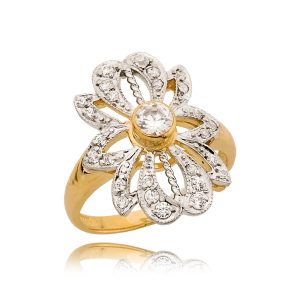 Komplet Pierścionek, Kolczyki N184 kpl - obrazek 1