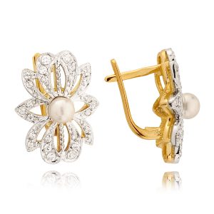 Kolczyki wzór N185K - obrazek 1