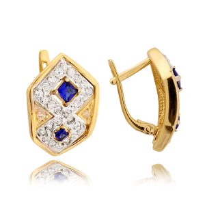 Kolczyki wzór N189K - obrazek 1