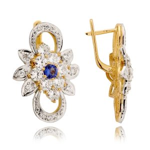 Kolczyki wzór N190K - obrazek 1