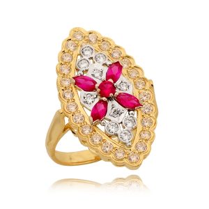 Komplet Pierścionek, Kolczyki N194 kpl - obrazek 1