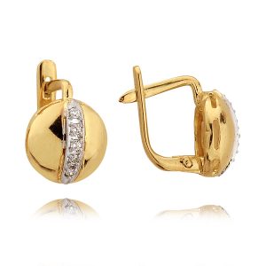 Kolczyki wzór N19K - obrazek 1