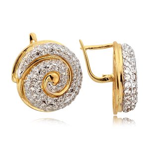 Kolczyki wzór N203K - obrazek 1