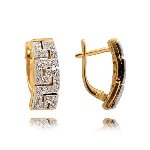 Kolczyki wzór N227K - obrazek 1