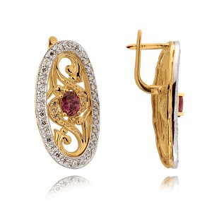 Kolczyki wzór N229K - obrazek 1