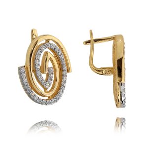 Kolczyki wzór N230K - obrazek 1