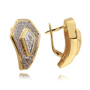 Komplet Pierścionek, Kolczyki N238 kpl - obrazek 2