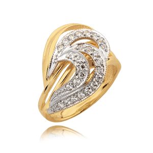 Komplet Pierścionek, Kolczyki N240 kpl - obrazek 1