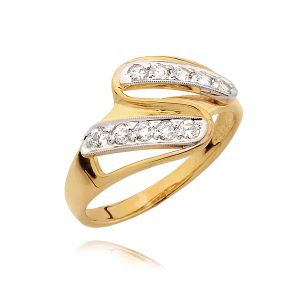 Komplet Pierścionek, Kolczyki N241 kpl - obrazek 1