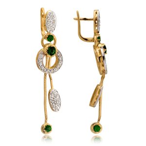 Komplet Pierścionek, Kolczyki N248 kpl - obrazek 2