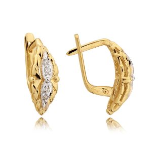 Kolczyki wzór N24K - obrazek 1