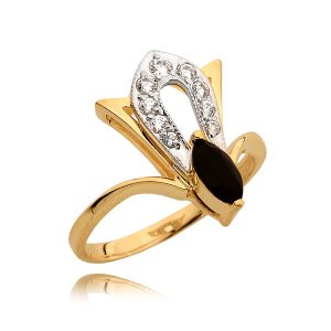 Komplet Pierścionek, Kolczyki N250 kpl - obrazek 1