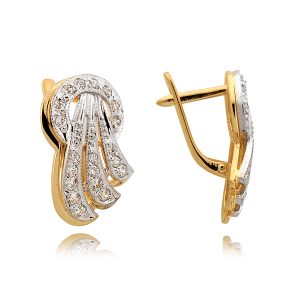 Komplet Pierścionek, Kolczyki N251 kpl - obrazek 2