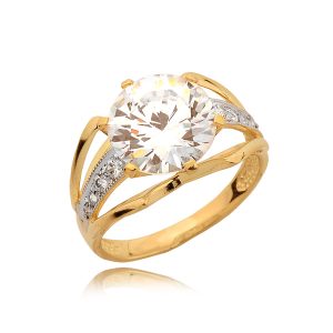 Komplet Pierścionek, Kolczyki N257 kpl - obrazek 1