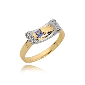 Komplet Pierścionek, Kolczyki N284 kpl - obrazek 1