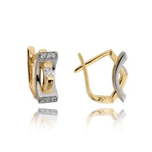 Komplet Pierścionek, Kolczyki N284 kpl - obrazek 2