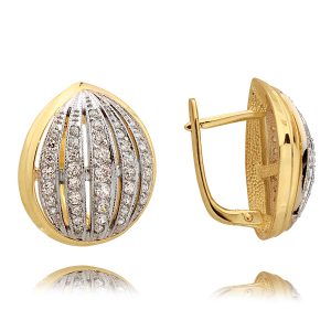 Komplet Pierścionek, Kolczyki N305 kpl - obrazek 2