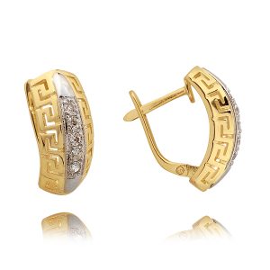 Komplet Pierścionek, Kolczyki N312 kpl - obrazek 2