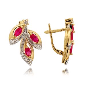 Kolczyki wzór N319K - obrazek 1