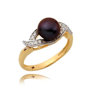 Komplet Pierścionek, Kolczyki N357 kpl - obrazek 1