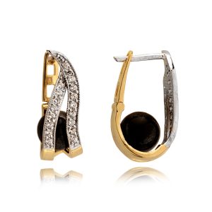 Komplet Pierścionek, Kolczyki N357 kpl - obrazek 2