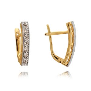 Kolczyki wzór N363K - obrazek 1