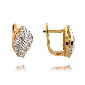 Kolczyki wzór N372K - obrazek 1