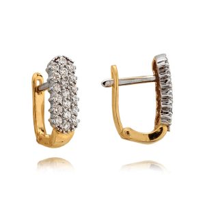 Kolczyki wzór N373K - obrazek 1