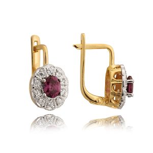 Komplet Pierścionek, Kolczyki N72 kpl - obrazek 2