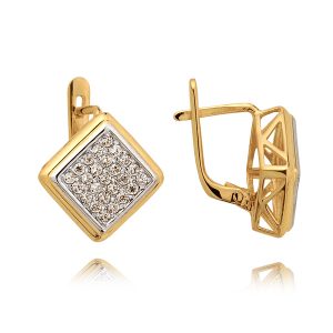 Kolczyki wzór N85K - obrazek 1