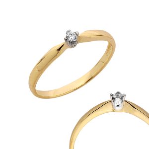 Pierścionek zaręczynowy wzór PB97 - obrazek 1